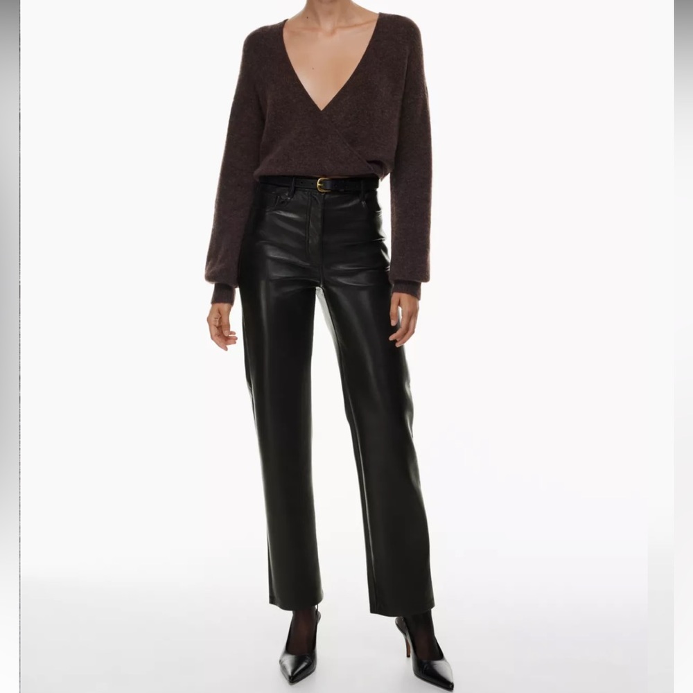 Aritzia Melina leather pants